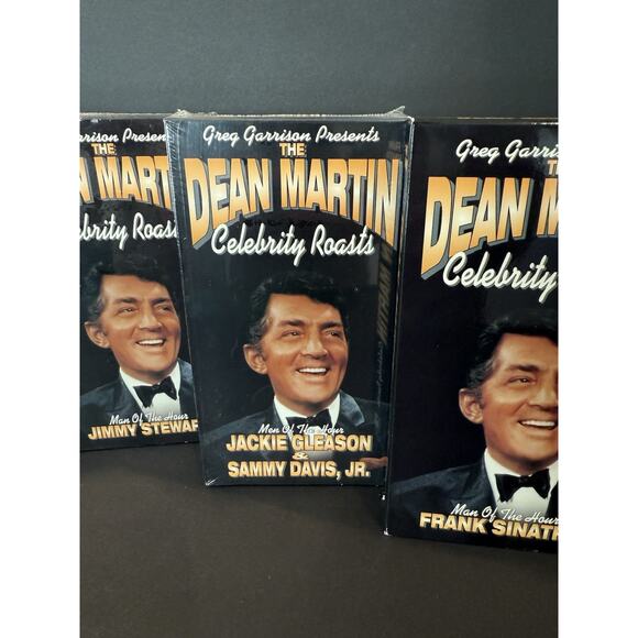 New The Dean Martin Celebrity Roasts VHS Lot (5 Tapes) – Greg Garrison Presents - Picture 4 of 13